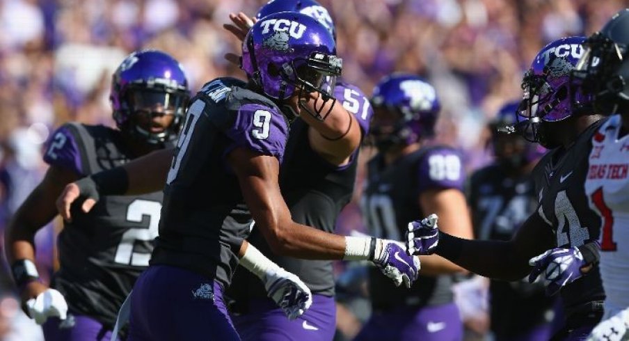 TCU ran over Texas Tech, 82-27.