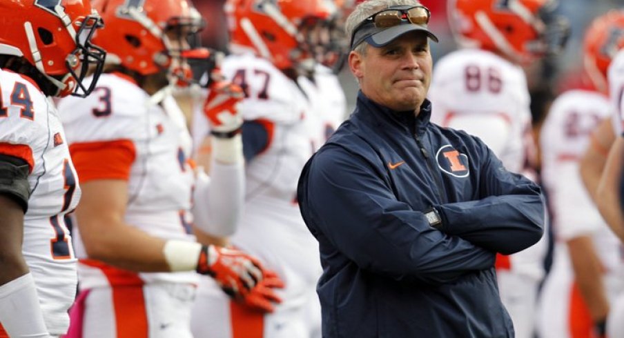 Can Tim Beckman and the Illini keep their momentum alive this week in the 'shoe?