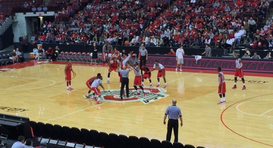 The Buckeyes had a scrimmage Saturday.