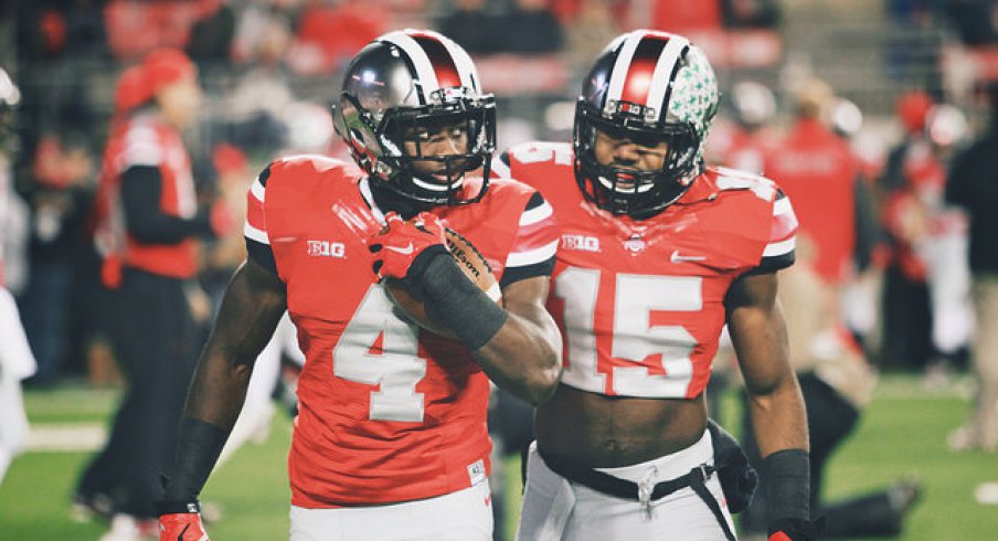 Ohio State freshman running back Curtis Samuel started over Ezekiel Elliott in a blowout of Illinois Saturday night. He made the most of it. 