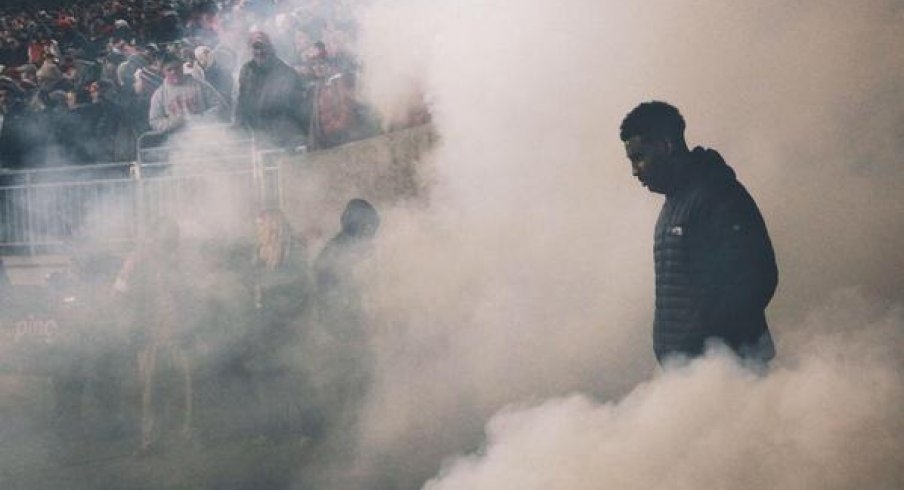 Braxton Miller.... through the smoke 