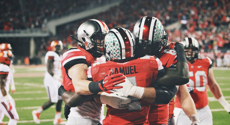 Ezekiel Elliott is Ohio State's best running back, but Curtis Samuel offers the Buckeyes a pretty solid backup plan.