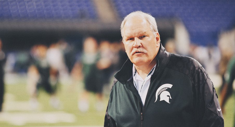 Jim Bollman at the 2013 Big Ten championship game