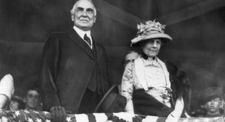 Warren G. Harding and his wife, the Duchess