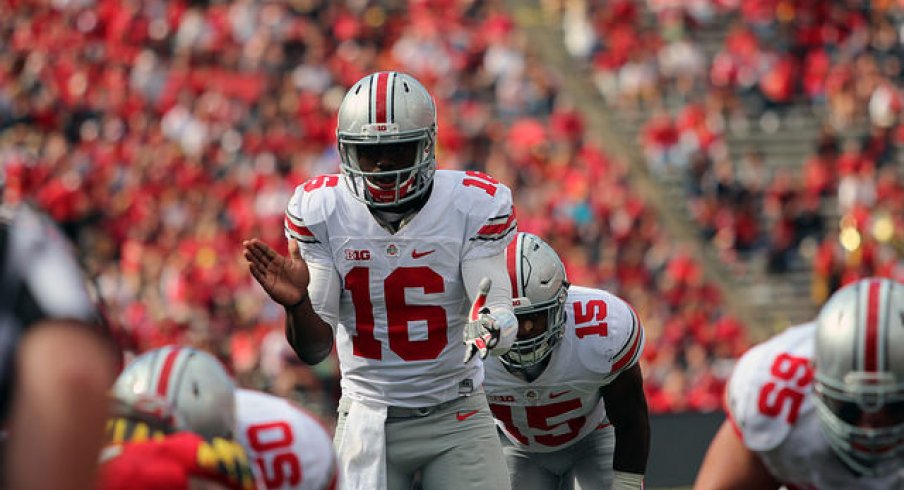 J.T. Barrett squads up vs. Maryland