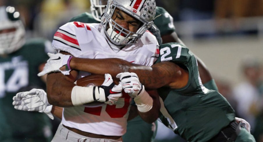 Ohio State talked of playing with a massive chip on its shoulder and it showed Saturday night.