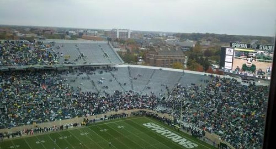 MSU student section vs EMU