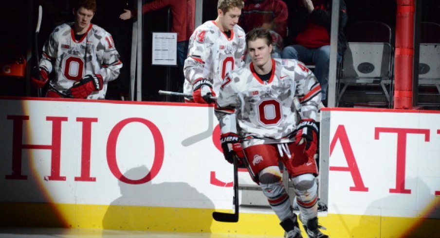 The Hurt-ah from Alberta picked up his first goal of the season tonight.