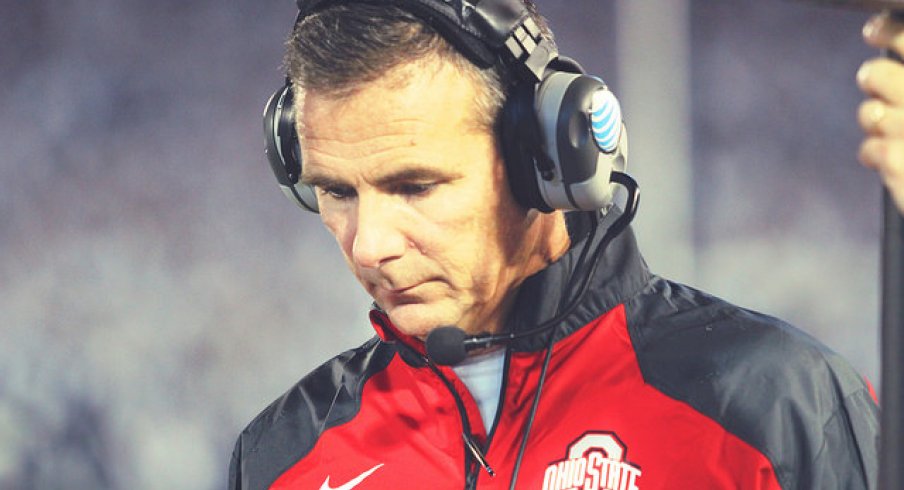 With a chance to clinch a return to the Big Ten Championship Game this weekend, Urban Meyer downplayed Ohio State's rising stock in the national picture.