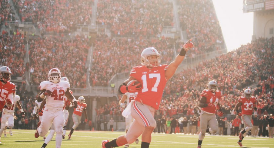 One of Jalin Marshall's four touchdowns.