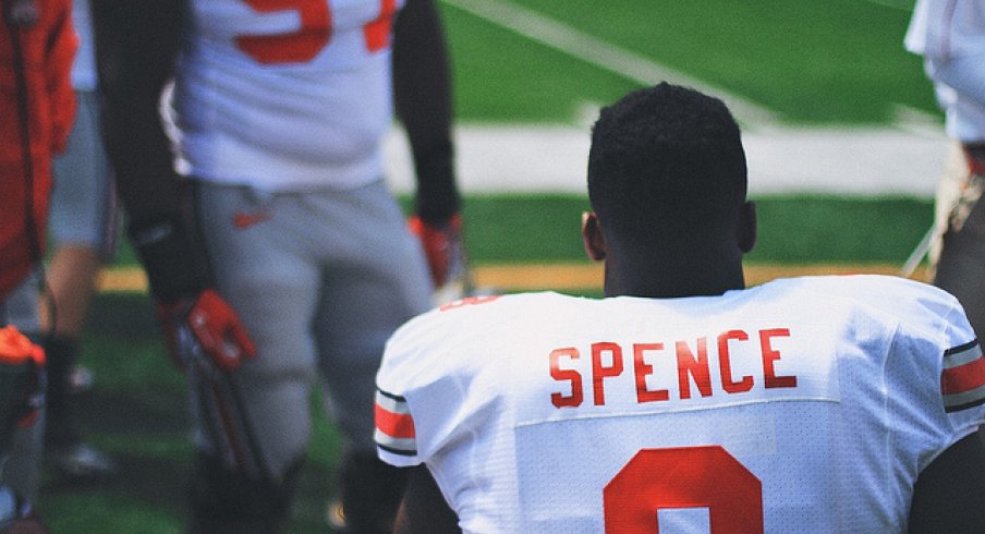 Ohio State head coach Urban Meyer on suspended defensive end Noah Spence: "I think there is an appeal."