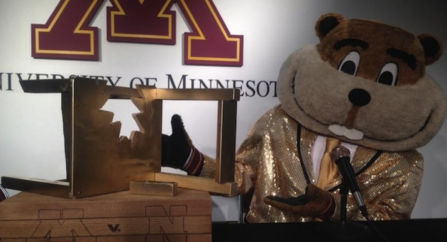 The Big Ten's newest trophy is its funniest.