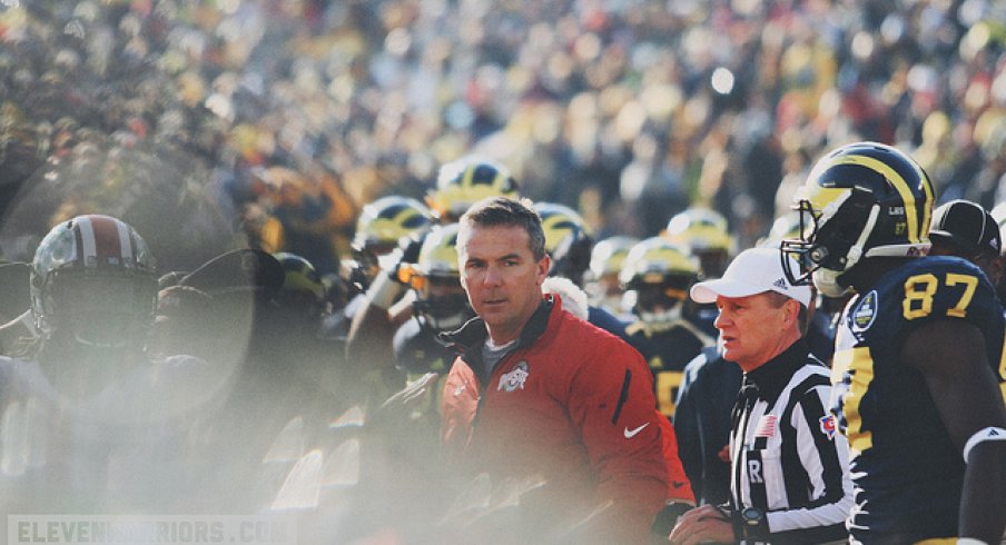 Urban Meyer's affinity for playing LL Cool J's "It's Time For War" on an endless loop during Michigan Week is with purpose. 