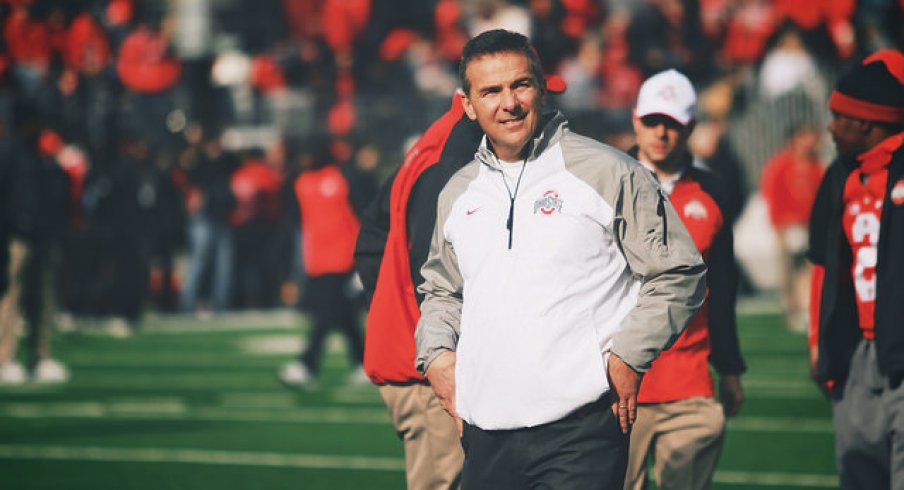 Urban Meyer talked Ohio State's looming Big Ten Title bout with Wisconsin and how the Buckeyes will carry on without J.T. Barrett.