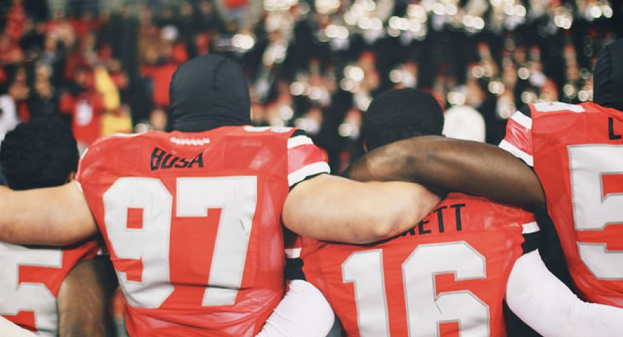 J.T. Barrett and Joey Bosa lead Ohio State's contingent of Big Ten honorees. 