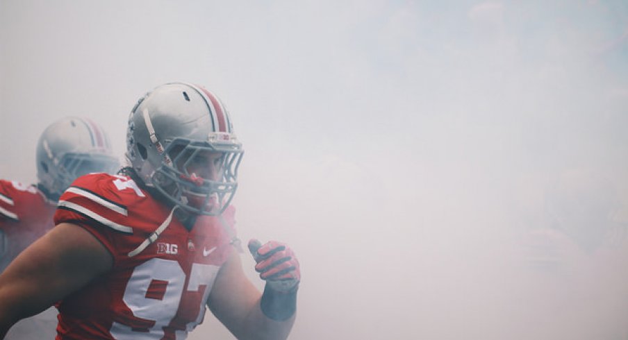 Ohio State defensive end Joey Bosa has been named the Big Ten Defensive Player of the Year.