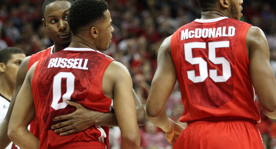 Ohio State's furious second-half rally fell short against Louisville Tuesday night.
