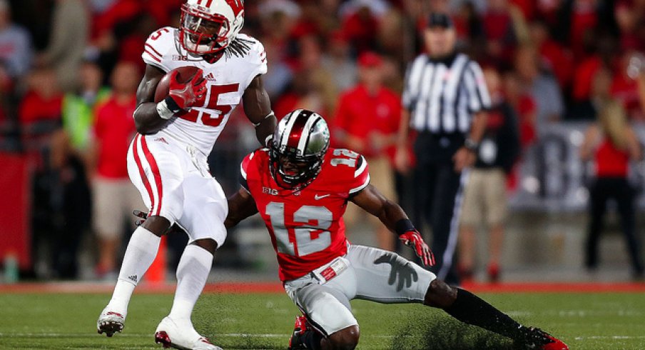 Ohio State's Big Ten title and playoff aspirations are at stake against Wisconsin. 