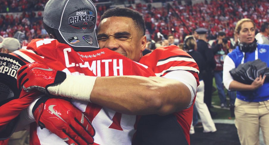 After destroying Wisconsin, Ohio State says it belongs in the playoff. 