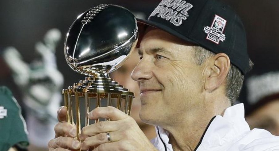 Mark Dantonio will try to pair a Cotton Bowl trophy with his Rose Bowl trophy.