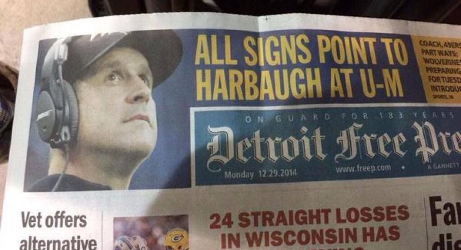 wrong harbaugh!!!!!!!!