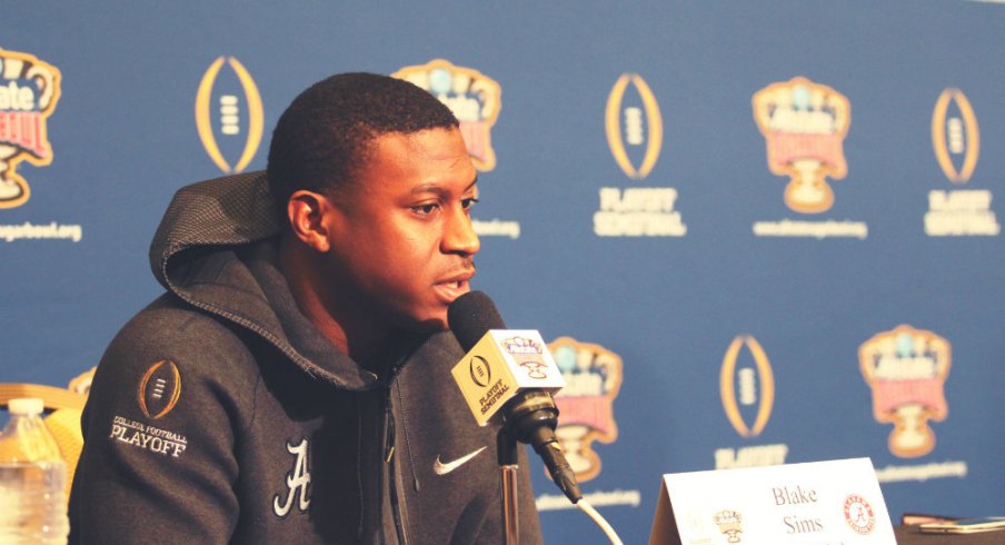 Before he was Alabama's starting quarterback, Blake Sims was an afterthought and a misfit. 