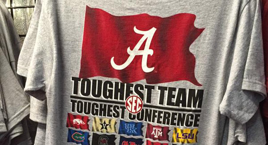 Alabama - Toughest Team, Toughest Conference Shirt is on sale for 80% off