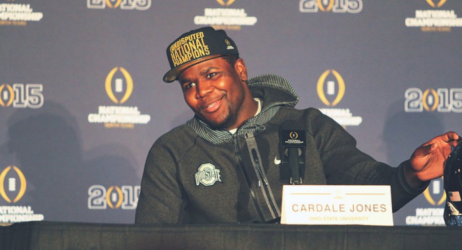 Cardale Jones reminds u: u gotta get up on Friday