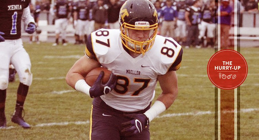 Moeller tight end Jake Hausmann will be back at Ohio State this weekend.