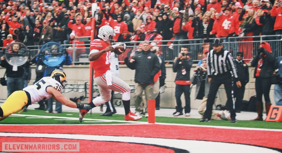 J.T. Barrett will start in 2015 on opening night.