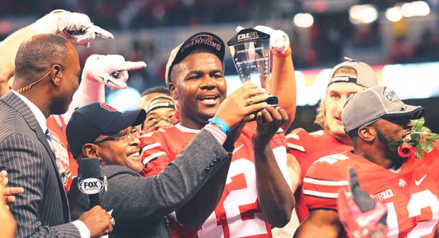 The Iron King, Cardale Jones, First of His Name, Poacher of Badgers, Controller of Tides, Slayer of Ducks, Troll Sultan, and 12th Son of Ohio