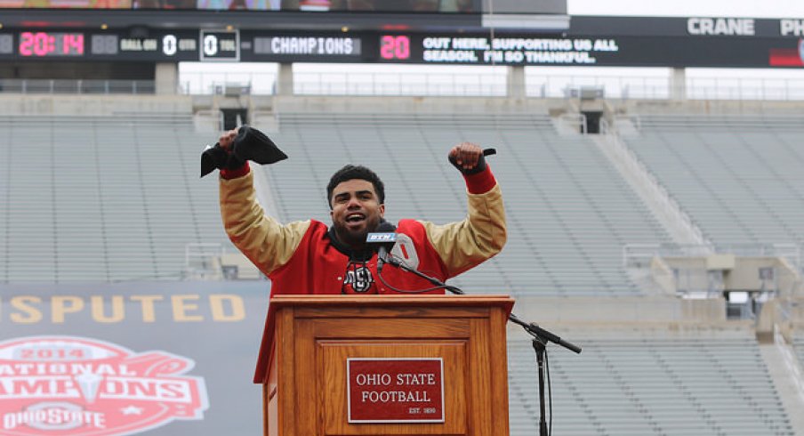 Ezekiel Elliott, the Teflon Wizard