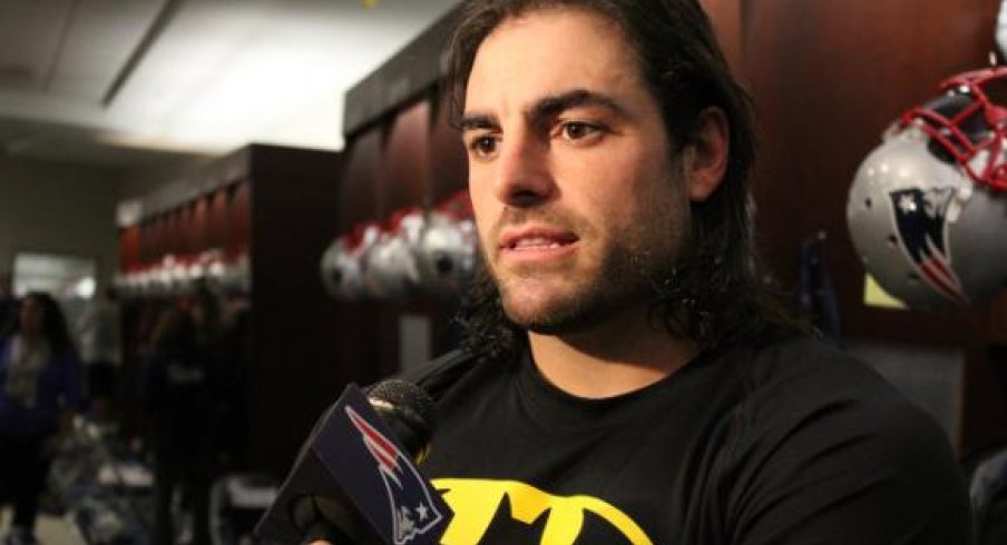 Ohio State Buckeye and New England Patriot Nate Ebner