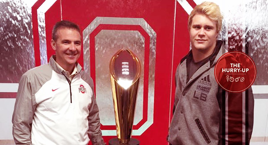 Urban Meyer is working hard to land Utah's Porter Gustin