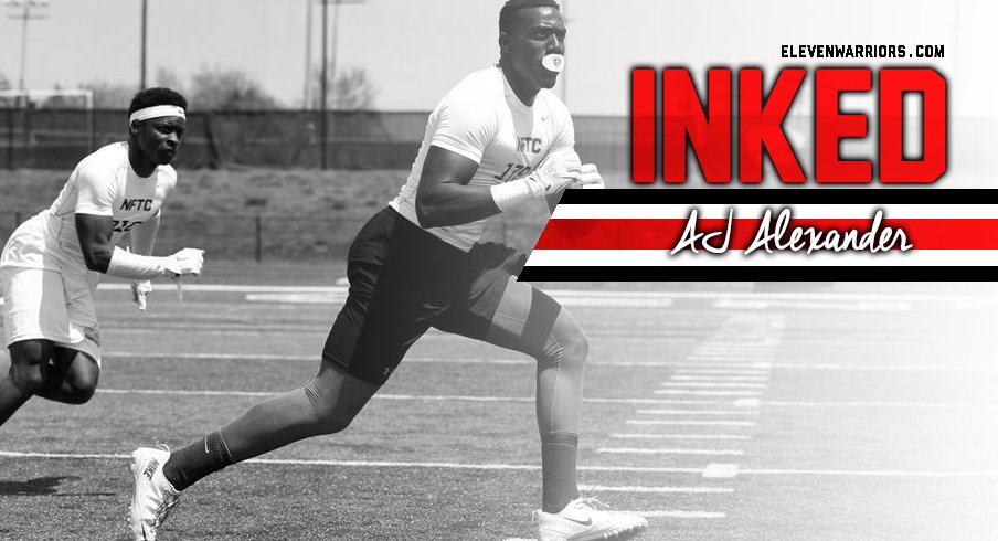 AJ Alexander is officially a Buckeye