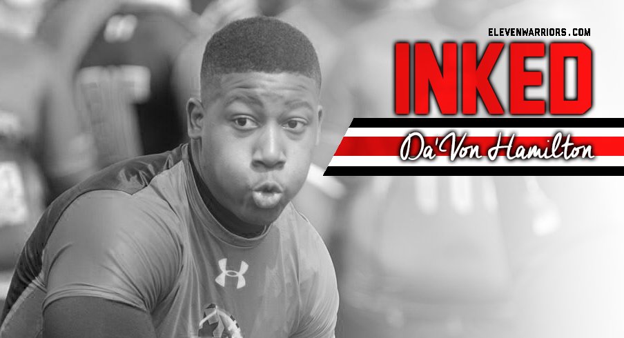 Da'Von Hamilton is officially a Buckeye