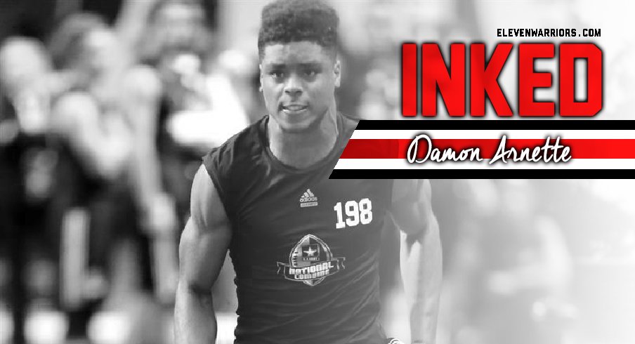 Damon Arnette is officially a Buckeye.