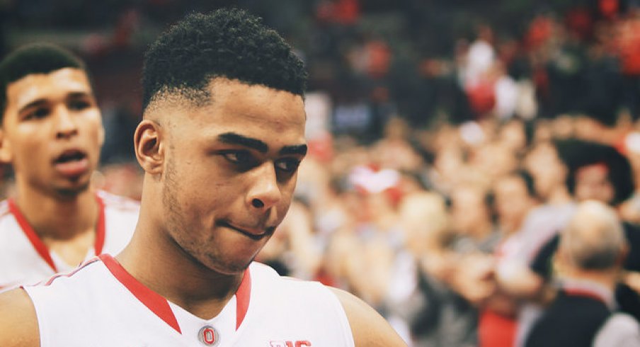 D'Angelo Russell after the game.