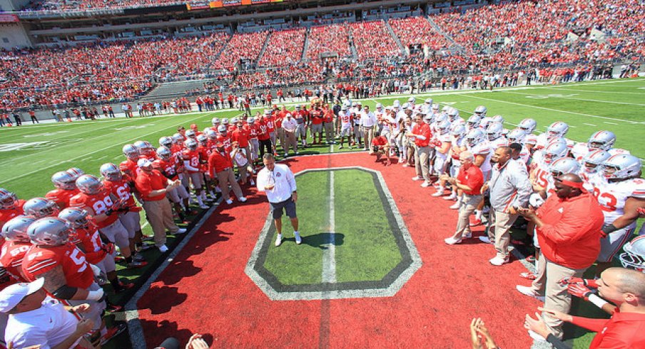 Urban Meyer and the circle drill.