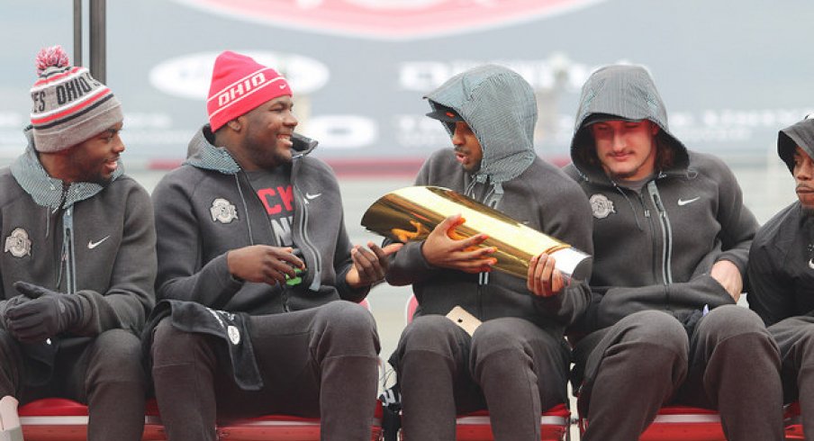 J.T. Barrett, Cardale Jones, Braxton Miller, Joey Bosa. 