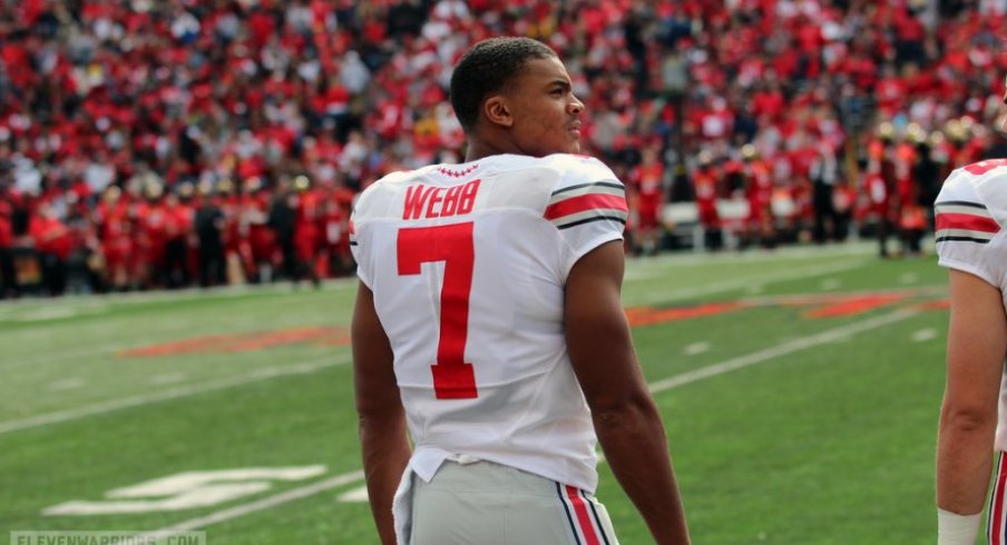 Damon Webb hopes to lock down a corner spot opposite Eli Apple.