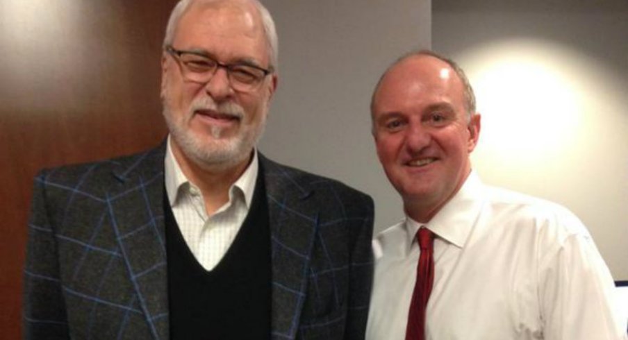 Thad Matta and a fan.