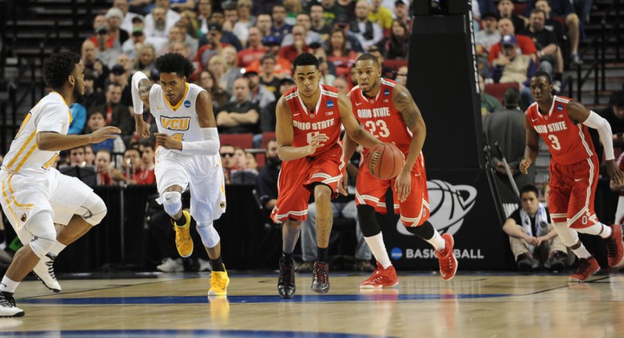 D'Angelo Russell led Ohio State with 28 points against VCU.