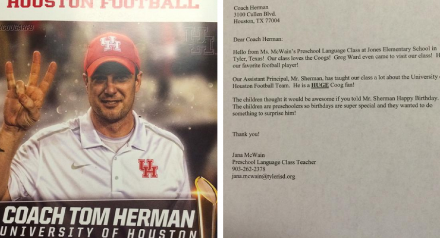 Tom Herman, baller