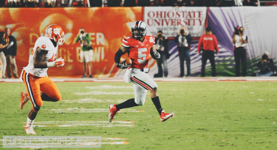 Braxton Miller is good at football.