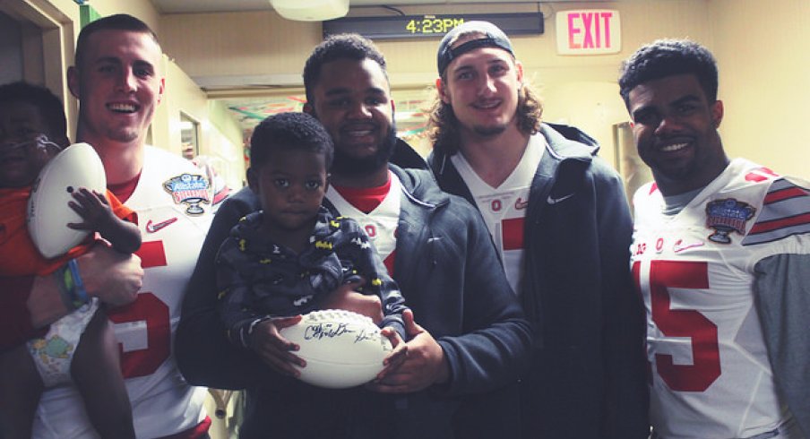 Jeff Heuerman, Michael Bennett, Joey Bosa, and Ezekiel Elliott