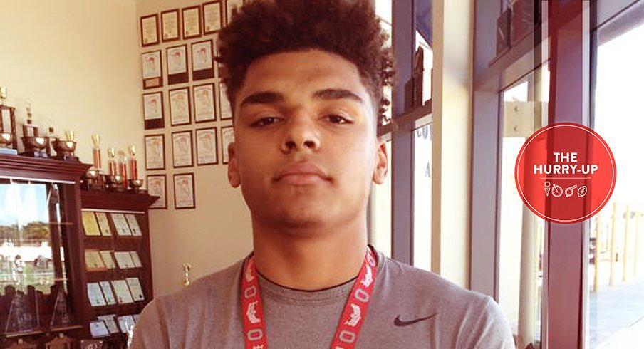 Trevon Grimes and St. Thomas Aquinas received a Buckeye visit today.