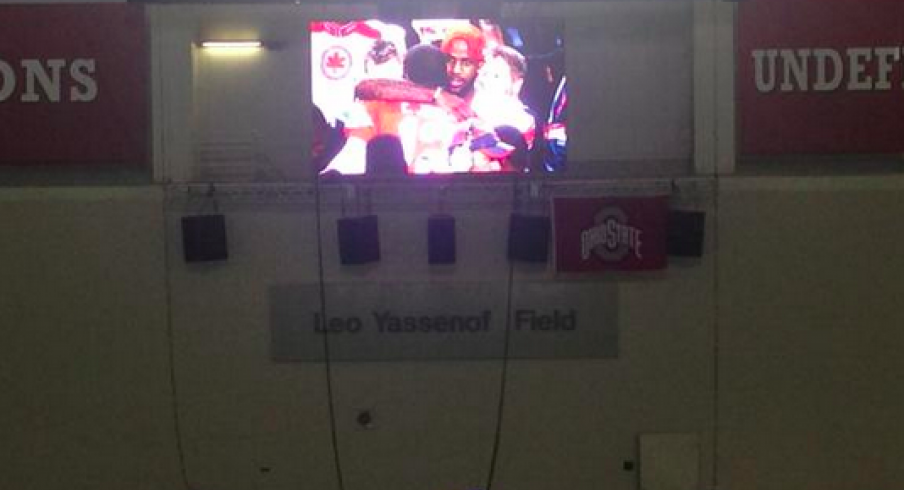 Ohio State inside video board