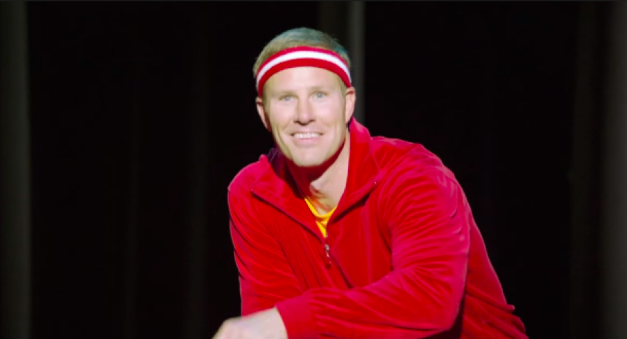 Frank Hoiberg in a charity commercial.