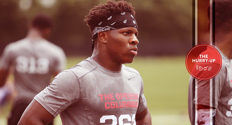 Lamont Wade during The Opening's regional camp in Columbus.